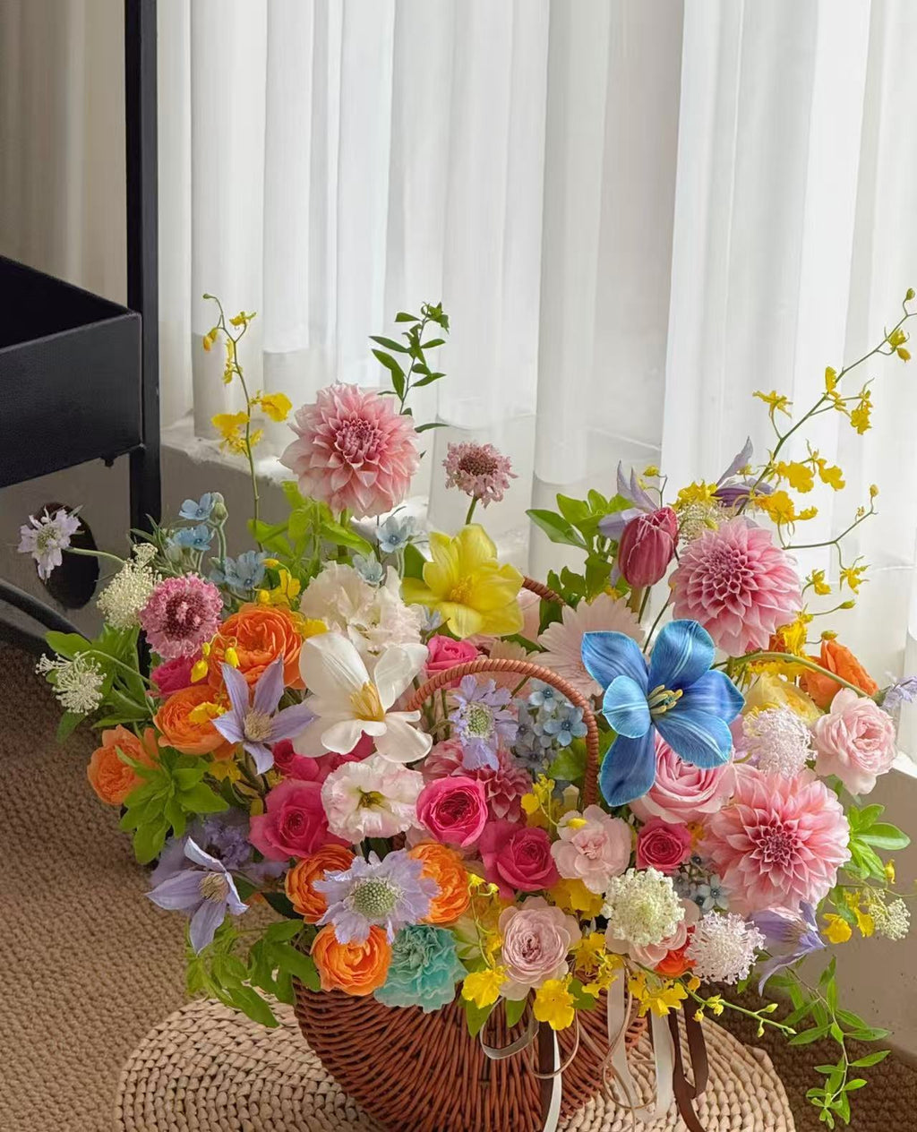 Pastel Symphony Basket